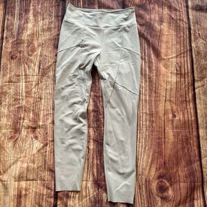 Women’s Athleta Stellar City Tight Cream Size 8